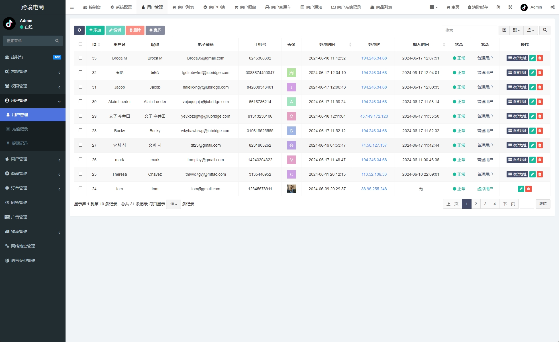 新版PHP海外Tiktok跨境商城源码系统/多语言tiktok商城/内置客服/内嵌tiktok - 图8