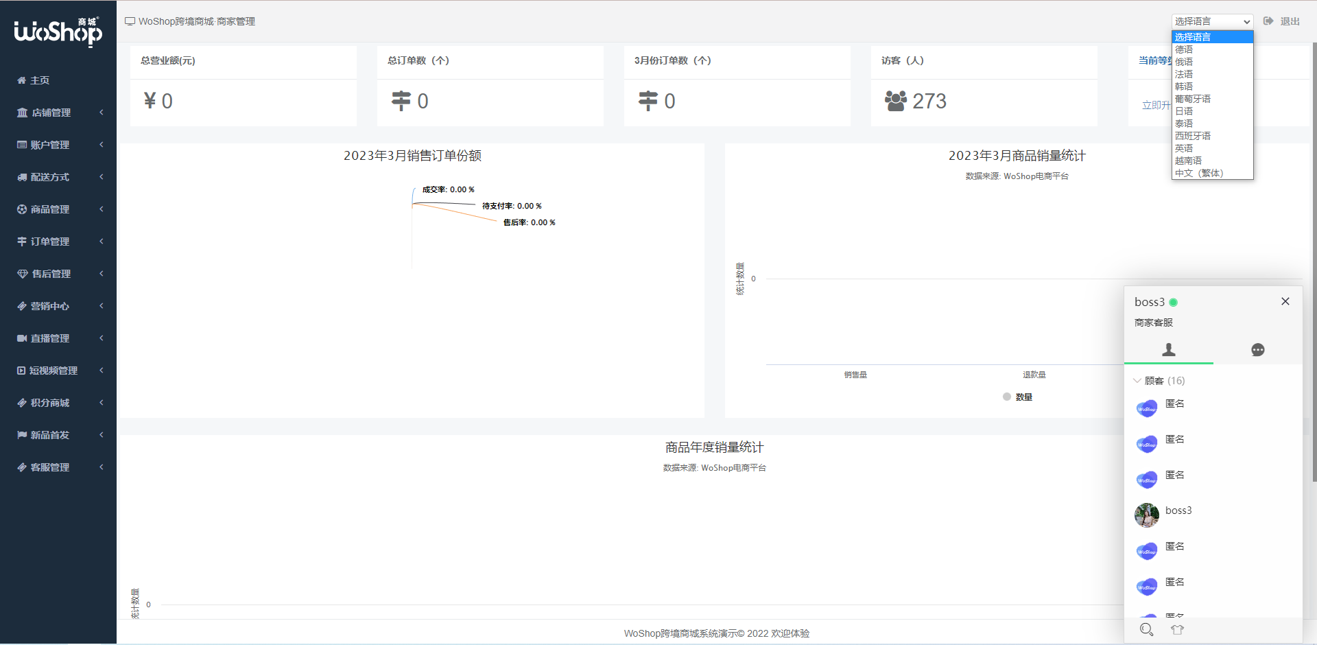WoShop多商户跨境电商系统/付费插件/多语言/国际支付 - 图6